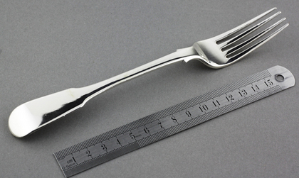 Chinese Export Silver Tablefork - Yatshing